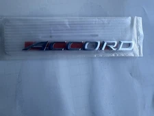 HONDA ACCORD CL7 CL8 CL9 Genuine Rear "ACCORD" Emblem Budge 75722-SEA-003 OEM