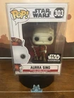 Funko Pop! Star Wars (Aurra Sing #303) Vinyl Bobblehead Figure W/ Protector