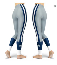 Dalls Cowboys Leggings Star Game Day Outfit Super Bowl