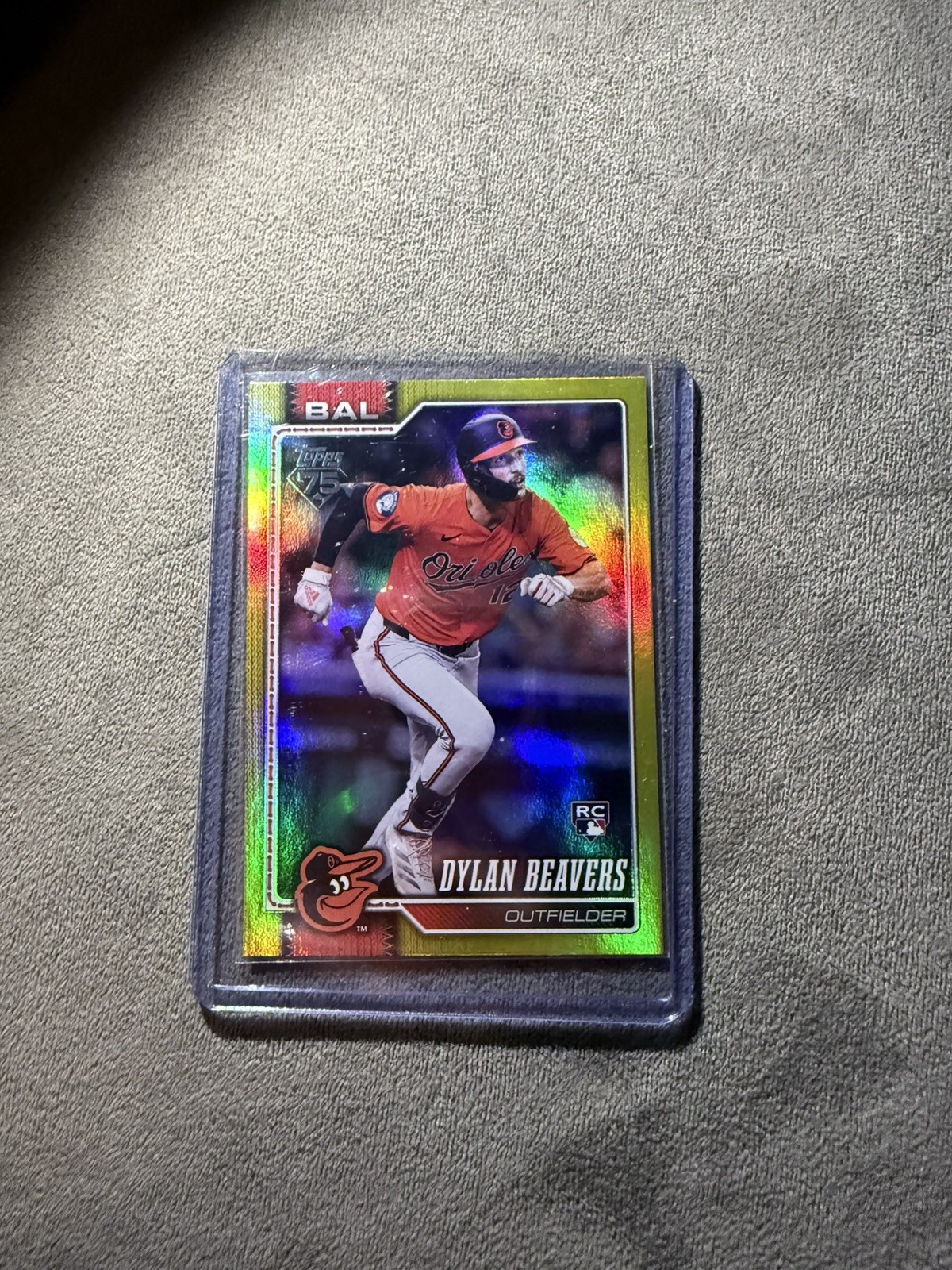 Dylan Beavers Yellow Rainbow /399 (RC) - 2026 Topps Series 1 Baseball #339