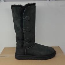 UGG Australia Bailey Button Black Boots for Women for sale - eBay