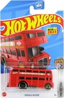 Hot Wheels 2023#202/250 HW Metro #7/10 Double-Decker Drag Bus Trouble Decker