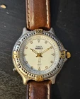 Vintage! Timex Womens Indiglo Watch leather  - Circa 1995 - New battery - WORKS!