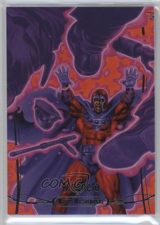 2016 Upper Deck Marvel Masterpieces 169/999 Level 3 Magneto #72 0nc