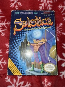 NES: Solstice: The Quest for the Staff of Demnos - Nintendo - 1990-CIB