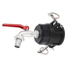 IBC Adapter 2" Camlock Dose - 3/4" Kugelhahn Auslaufventil