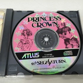 Sega Saturn Software Princess Crown Atlus FM376