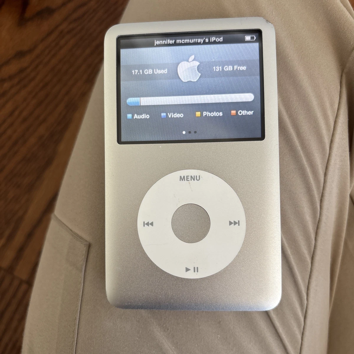 Apple iPod classic 7th 代银色160 GB | eBay