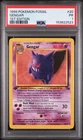 1999 POKEMON FOSSIL 1ST EDITION #20 GENGAR PSA 1