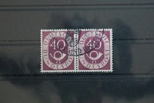 West Germany 133 stamped as horizontal pair #TC760