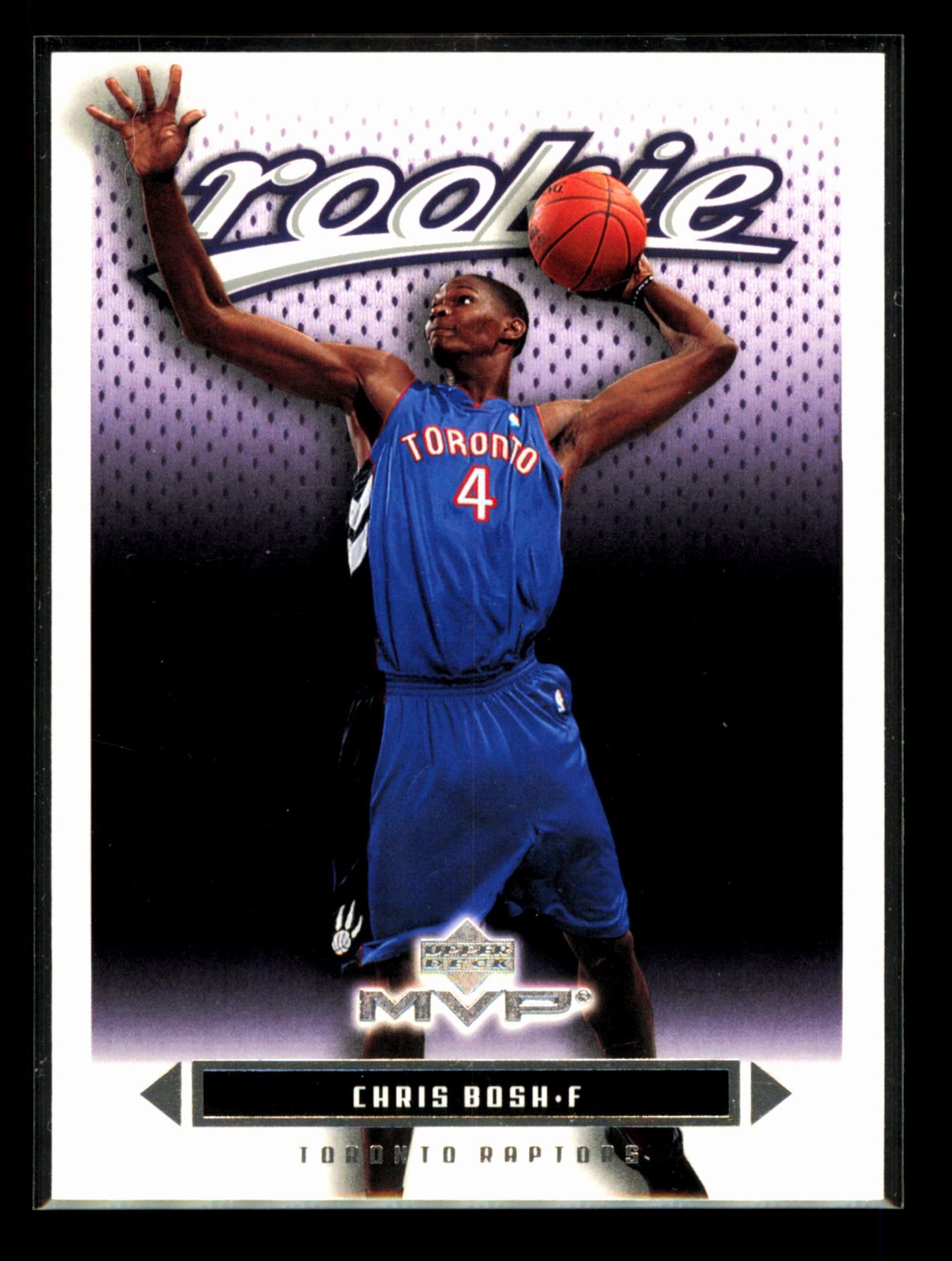 2003-04 Upper Deck MVP - Rookie Chris Bosh #204 (RC)