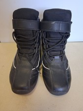 BILT Pit motorcycle boots Women Size 9 Strap Ankle & Lace Made In USA