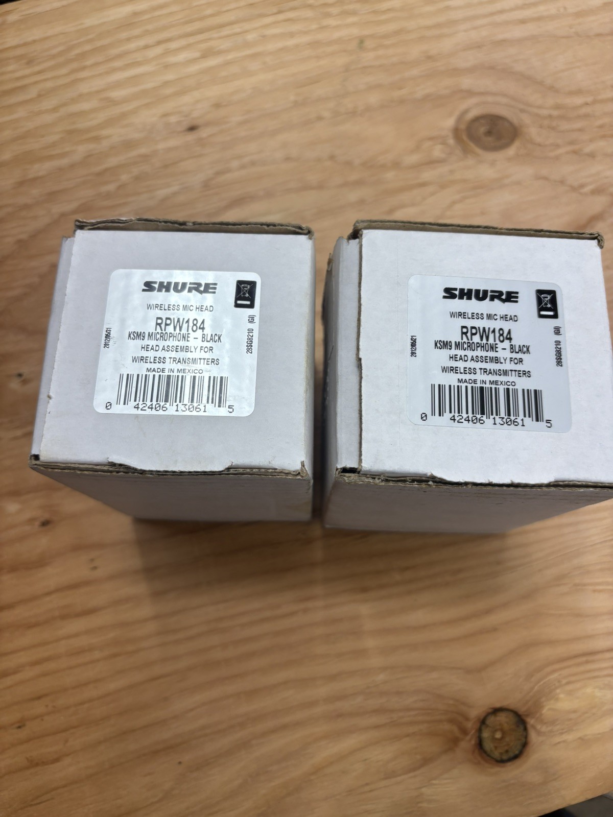 Shure KSM9/B Microphone Head Assembly for Handheld Transmitter - Brand New