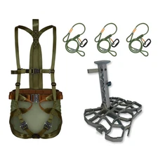 XOP Complete Tree Saddle Hunting System - Includes Edge Tree Saddle Platform,...