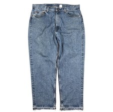 VTG 90s Levi’s 554 Relaxed Fit Jeans Made In USA Skate Baggy Y2K Denim 40x30