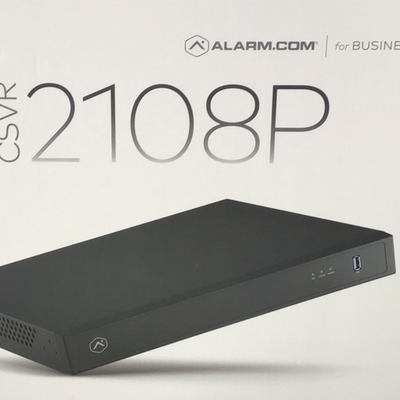 #ad Alarm.com CSVR2108P 16 Channel Video Recorder 8 Port PoE USB 3.0 HDMI 4K VGA HD $325.00