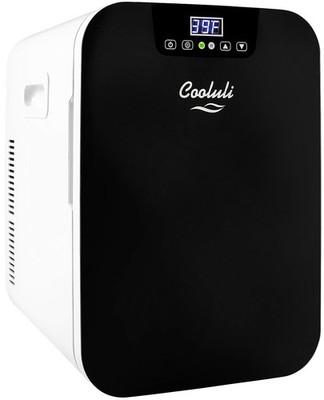 Mini Fridge 20 Liter Temperature Control Black Cooluli C20LDXBK