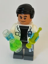 LEGO Dr. Wu Minifigure Jurassic World 75919 Park Doctor Mad Scientist