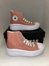 Size 6 - Converse Chuck Taylor All-Star Hi Coral Women’s