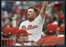 2020 Stadium Club #216 Rhys Hoskins Red Foil