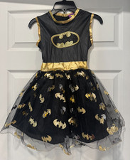 Girls Batgirl Halloween Costume Size Medium