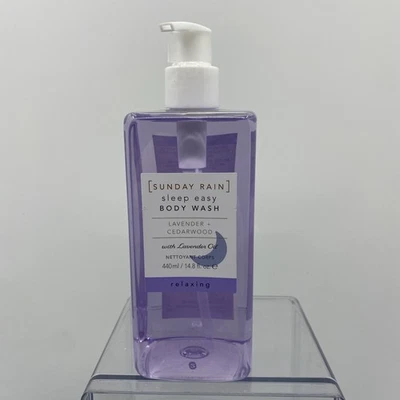 Sunday Rain Body Wash Sleep Easy Lavender & CEDARWOOD With Lavender Oil 440ml