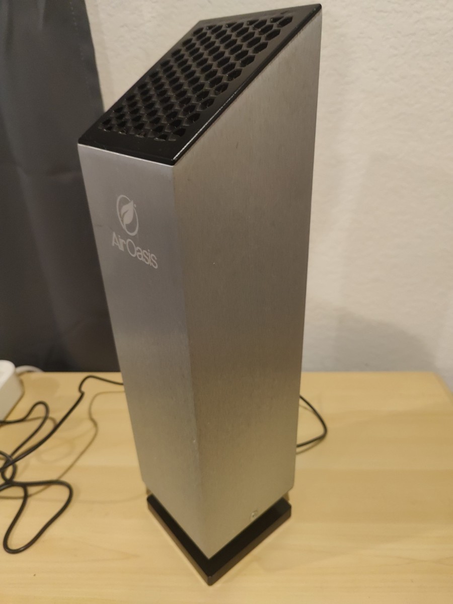 Air Oasis AO3000G3-H Air Purifier Brushed Aluminum Large Area
