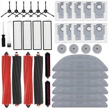 36 Pack Accessories Kit for Roborock s8 maxv Ultra Robot Vacuum 2 Pairs