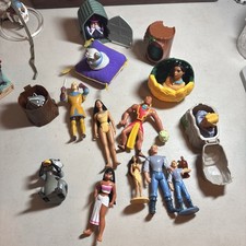 Vintage 90s Lot Of Disney Pocahontas Collectible Playset Toys Figures v030