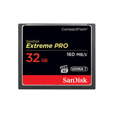 SanDisk 32GB Extreme PRO CompactFlash Memory Card - SDCFXPS-032G-X46