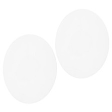 2pcs Round Lamp Shade Diffuser - 10.24'' Anti Glare Acrylic Pendant Light