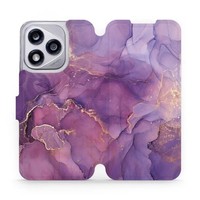 HandyhüLle Mit Klappe FüR Honor 400 Lite 5G Mobiwear Case Cover Etui Violett