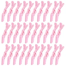 Alligator Hair Clips 30 PCS for Styling Salon Sectioning Clips Pink