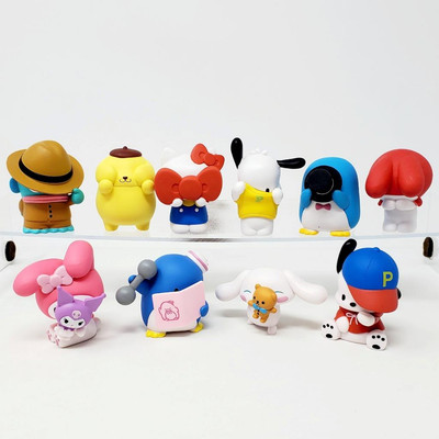 Twinchees Sanrio Characters - Complete Set of 10 Hide + Seek 2'' Figures