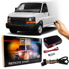 Remote Start Kit For Chevrolet Express 1500 2008-2017 | Plug and Play | 3X Lock