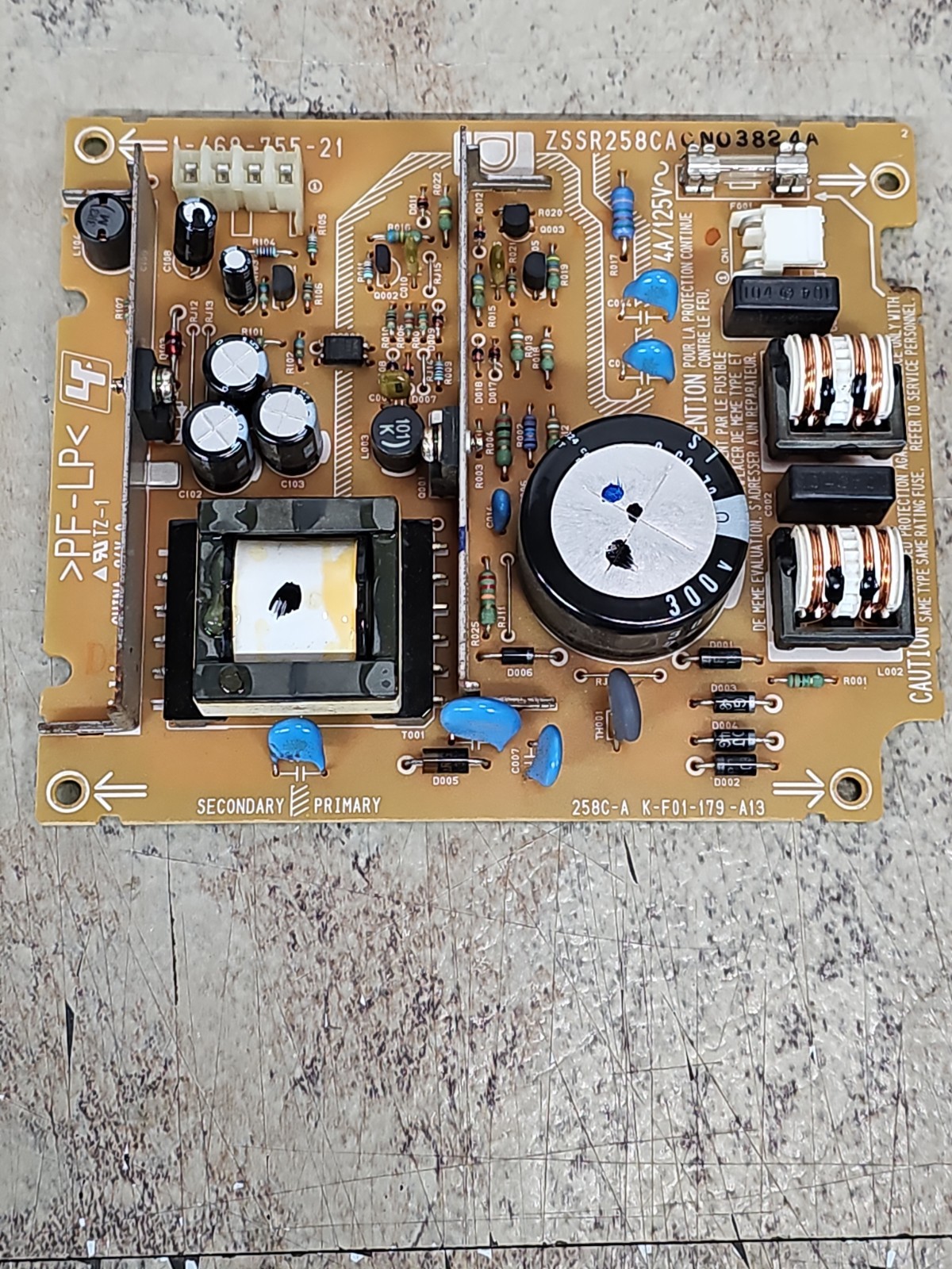 OEM Fat PS2 Sony Playstation 2 Power Supply Board 1-468-755-21 Replacement Part