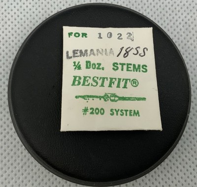 Omega 40.1 Lemania 18SS Stem 200-1022F, To Fit (1 Stem) NOS