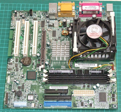 Asus P4B-MX ATX motherboard with Pentium-4 1.6GHz CPU and 128Mb Ram