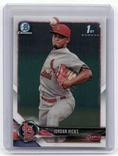 2018 Bowman #BCP123 Jordan Hicks Chrome Prospects