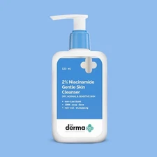 The Derma co 2% Niacinamide Gentle Skin Cleanser Sensitive Normal Skin 125 ml