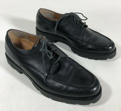 Polo Ralph Lauren Black Leather Lace 