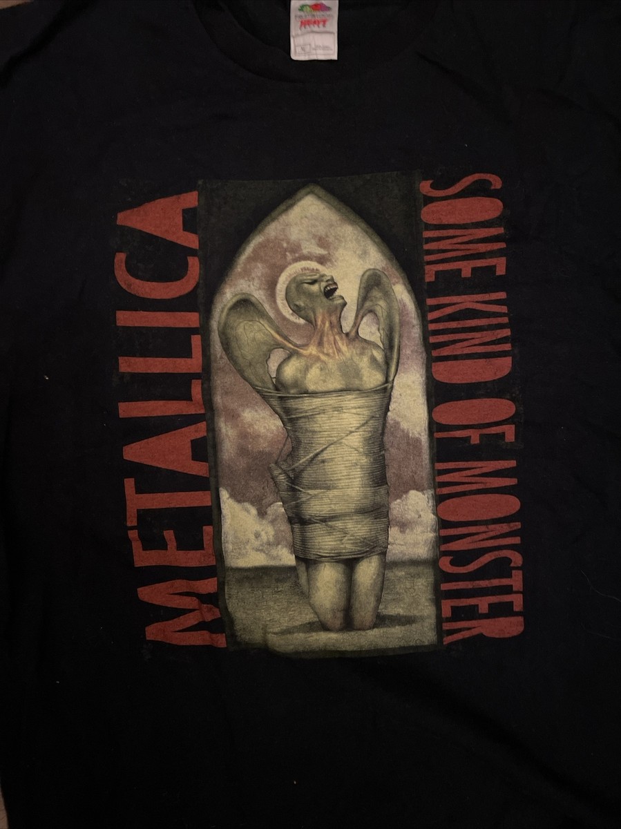 Vintage Metallica Shirt Some Kind Of Monster Concert Shirt Band