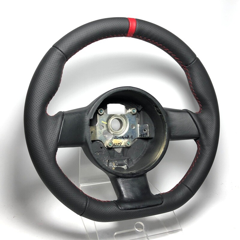 NAPA leather sport Lamborghini Gallardo steering wheel red stitching Core Exchan