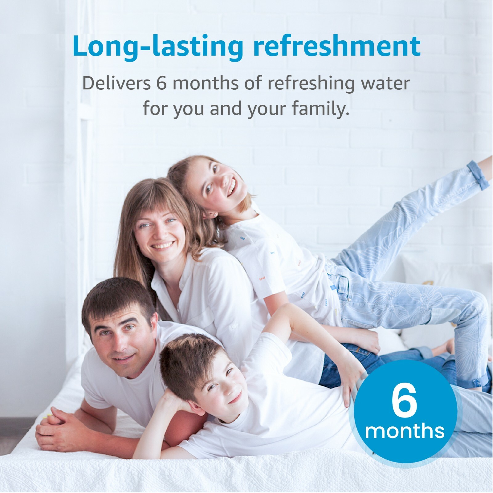 AQUA CREST GXRTQR Inline Water Filter, NSF Certified, Replacement for GE&reg; GXRTQR
