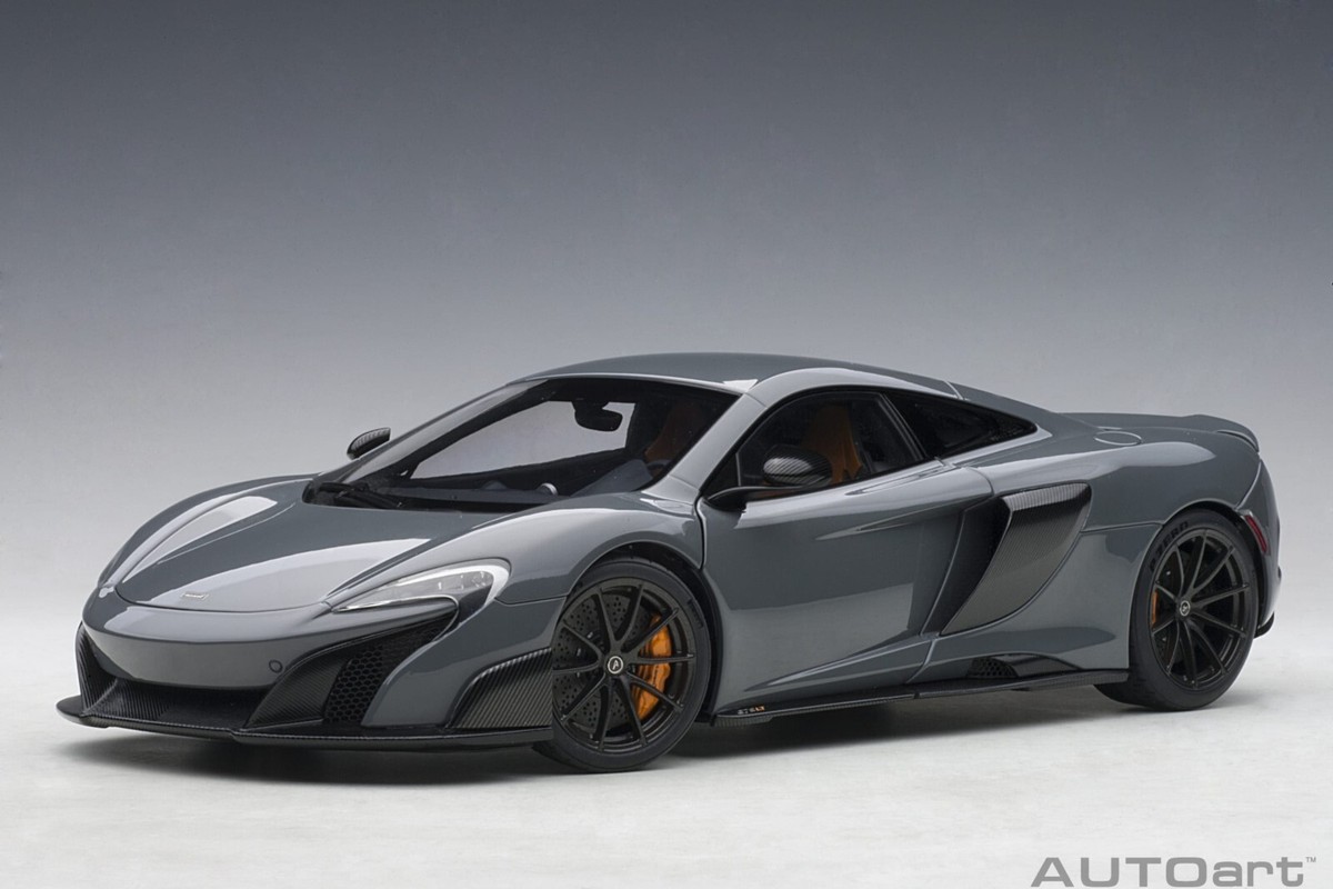 1/18 Mclaren 675LT Chicane Gray Full Open Composite Model
