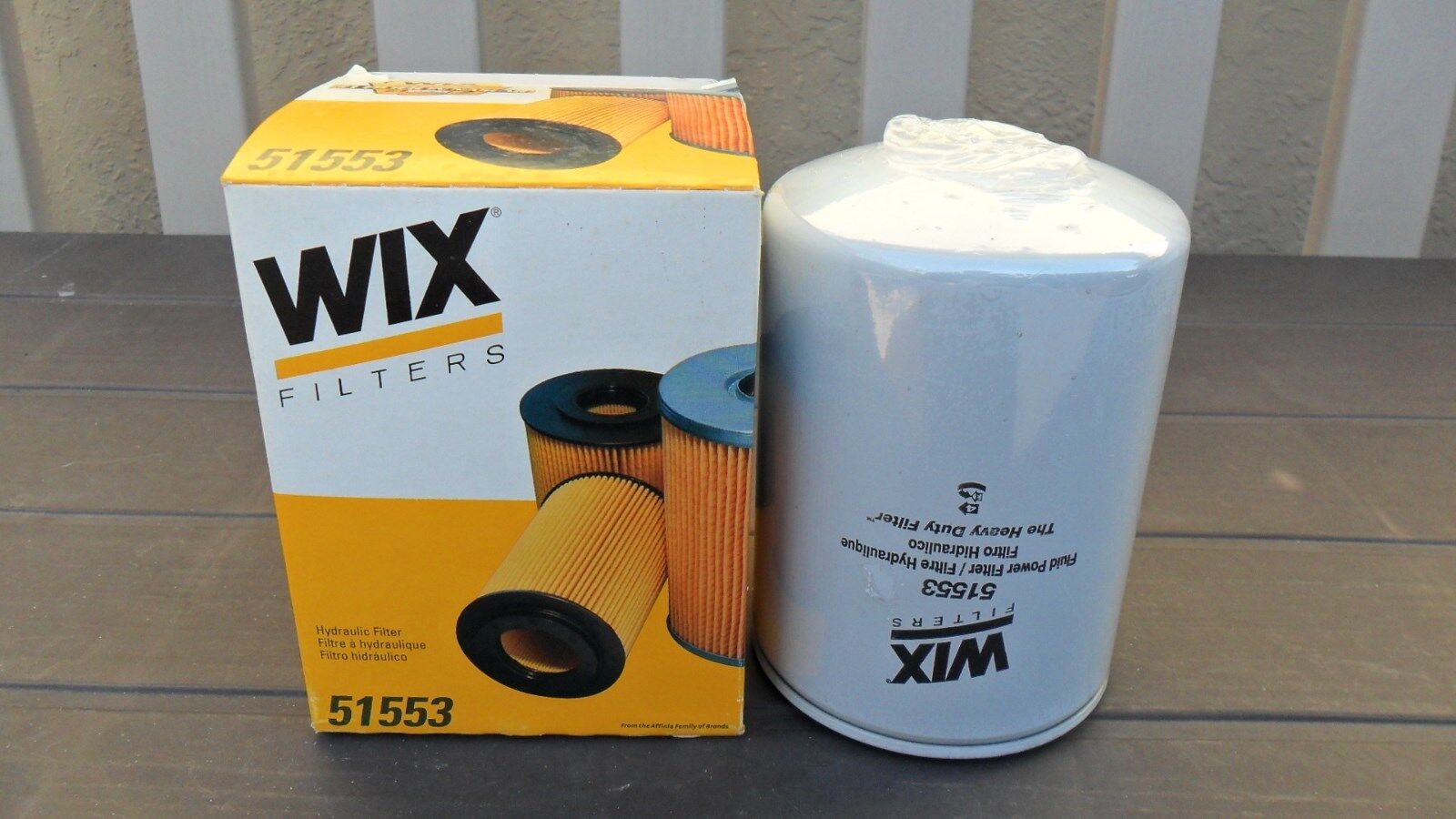 Lot Of 2 Wix 51553 Engine Oil Filter