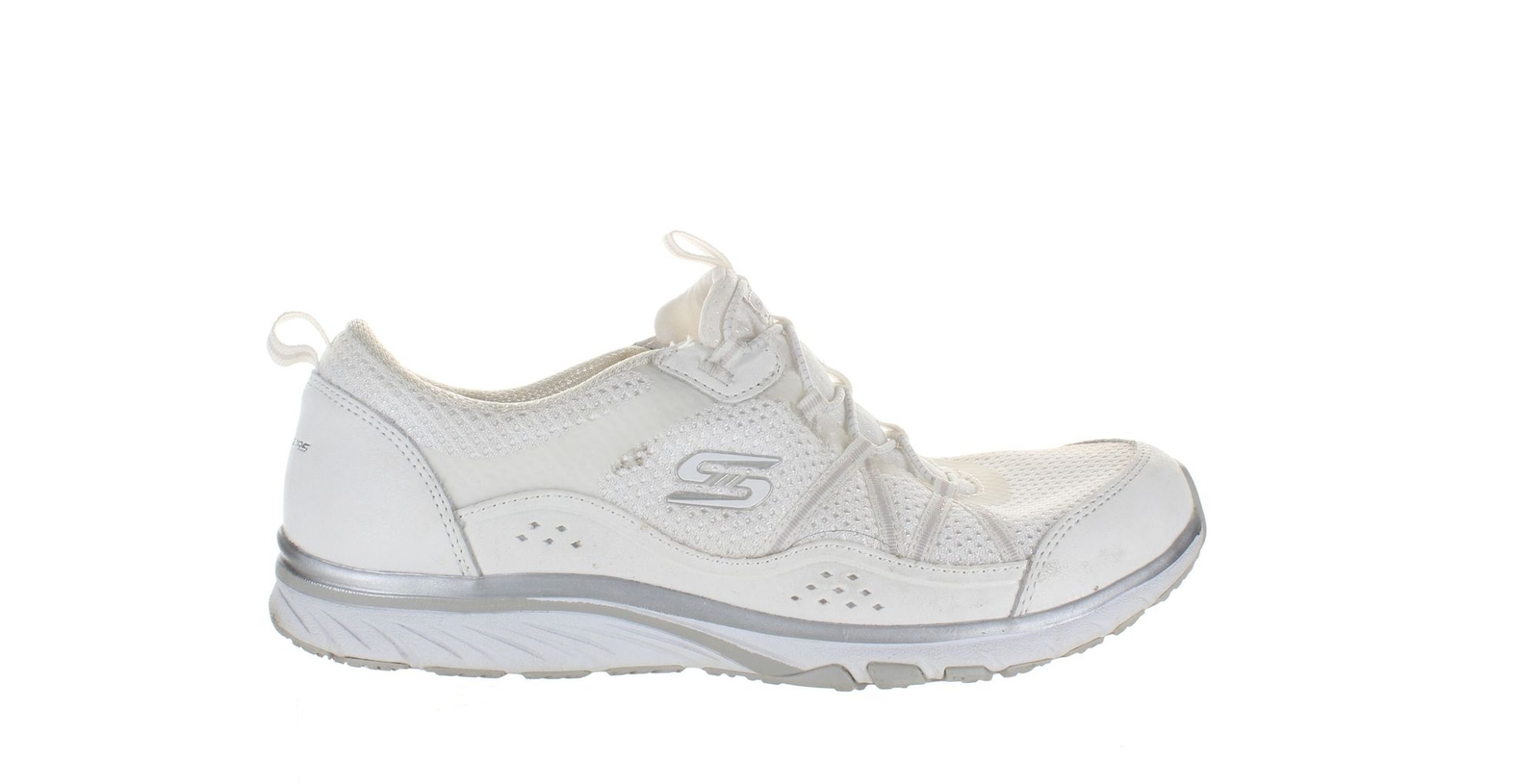 Skechers Womens Gratis White Walking Shoes Size 8.5 (7761046)-image