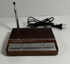 Realistic Weatheradio Alert III Model 12-140 Faux Walnut Woodgrain Tested Works