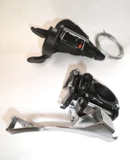 microSHIFT MEZZO 2-speed FRONT DERAILLEUR/SHIFTER MOUNTAIN BIKE PART 43-3