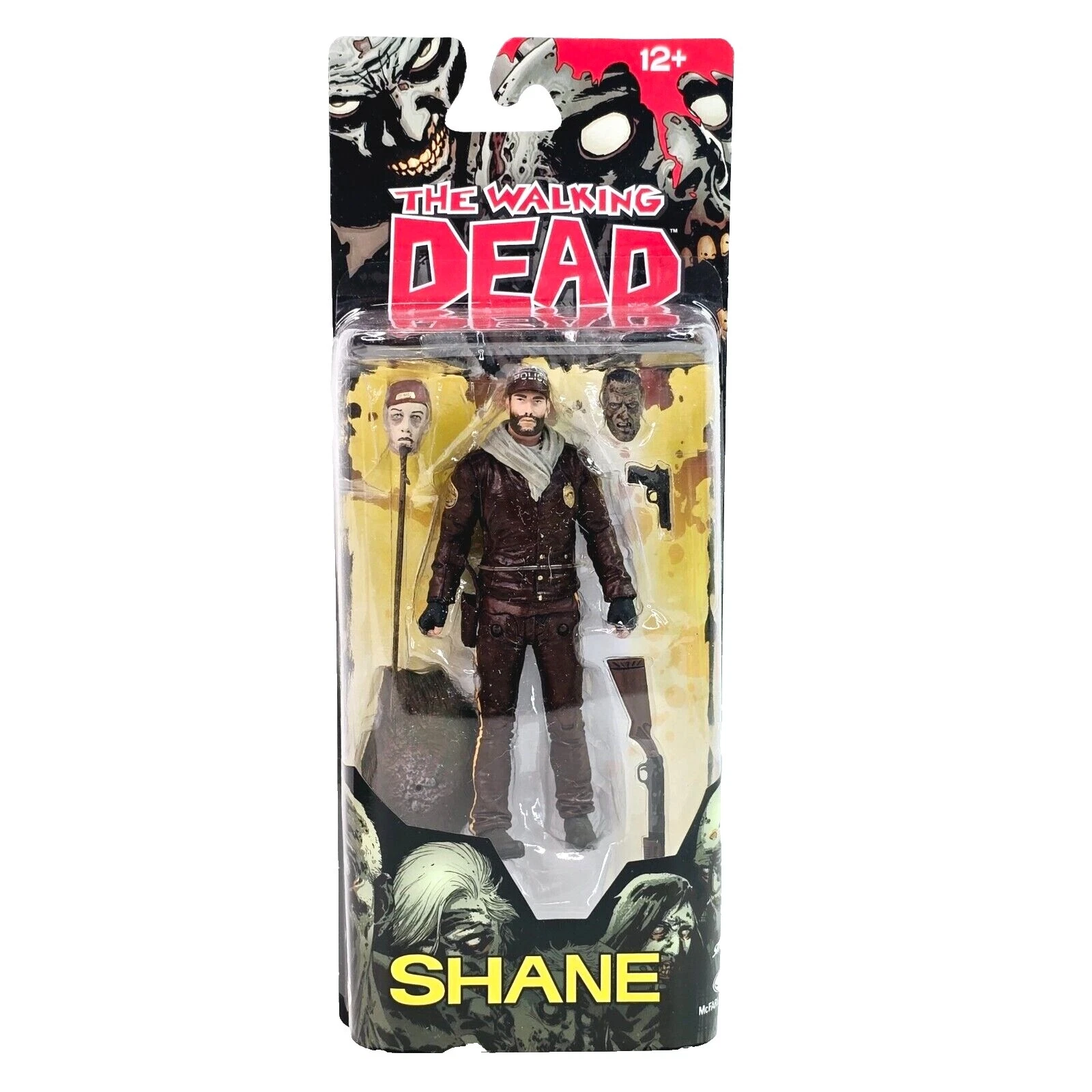 Figuras de acción de Rick Grimes y accesorios